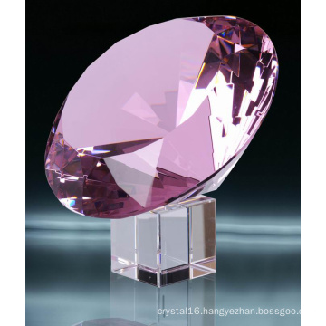 40mm Pink Crystal Diamond Ks2014009